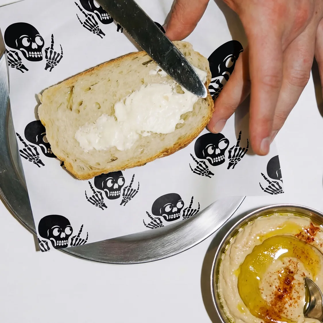 Detalle de la identidad visual de Xeito Bakery